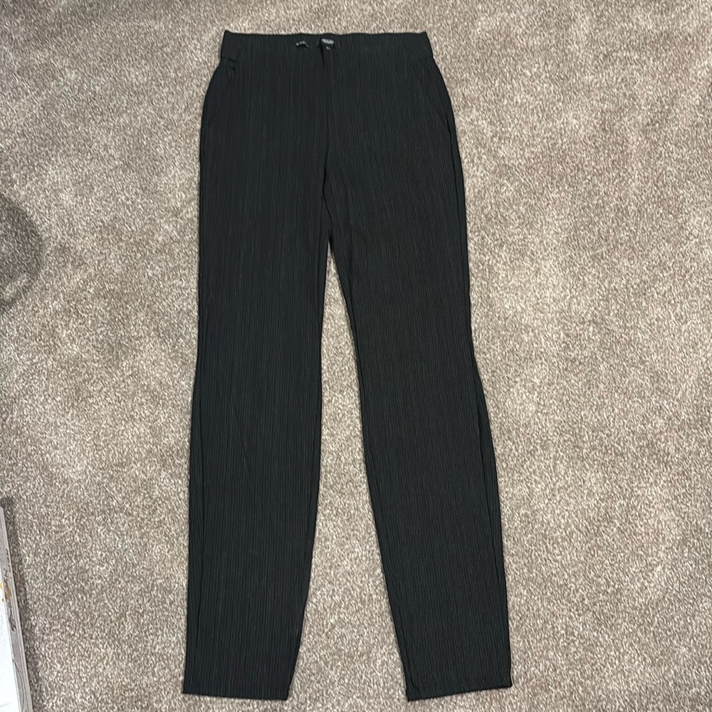 Vera Wang striped dress pant skinny leg size XS
